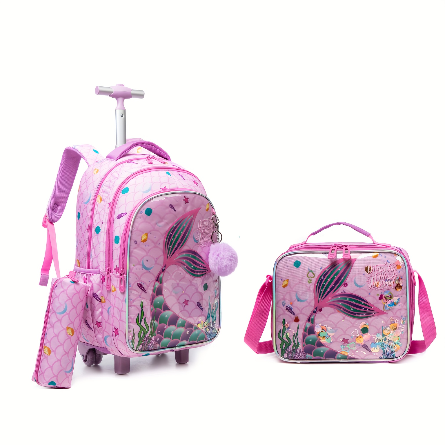 mochila niñas ruedas maletas niños lindo juego Temu Ecuador