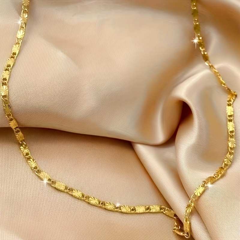 

Elegant Golden-tone Necklace For Women - Classic & , Parties & Gifts