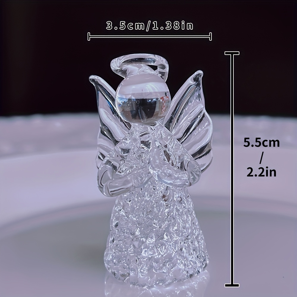 Handcrafted Crystal Glass Figurine - & Table Decor, Ideal For Christmas, Birthday, And Party Gifts, Decor, Perfect For Room Decor