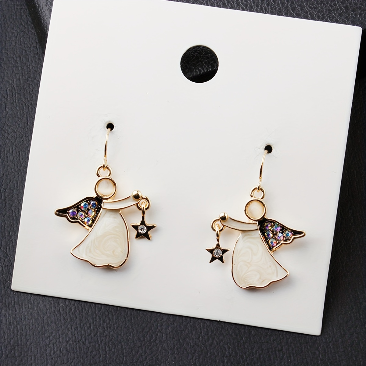 Image of Vintage Drop Earrings For Women - Zinc Alloy Hook Dangle Earrings For And , Valentine's Day Gift-compatible With