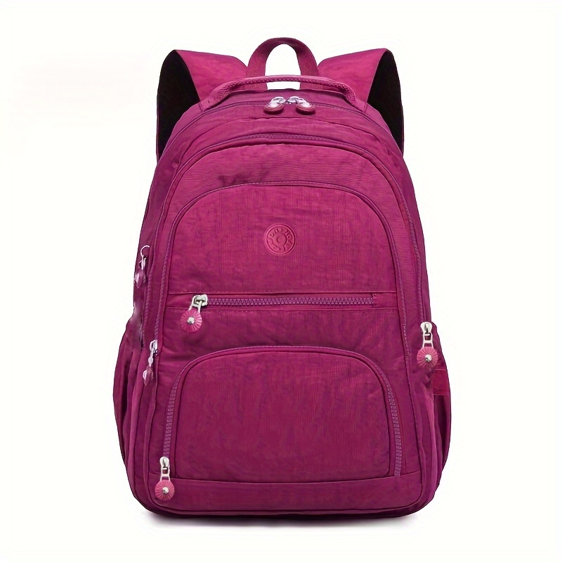 1pc large shoulder backpack fashion sports outdoor shoulder bag men and women travel pack large capacity mountaineering backpack computer bag multi layer zipper bag travel portable multifunctional casual backpack advanced wear resistant luggage details 5
