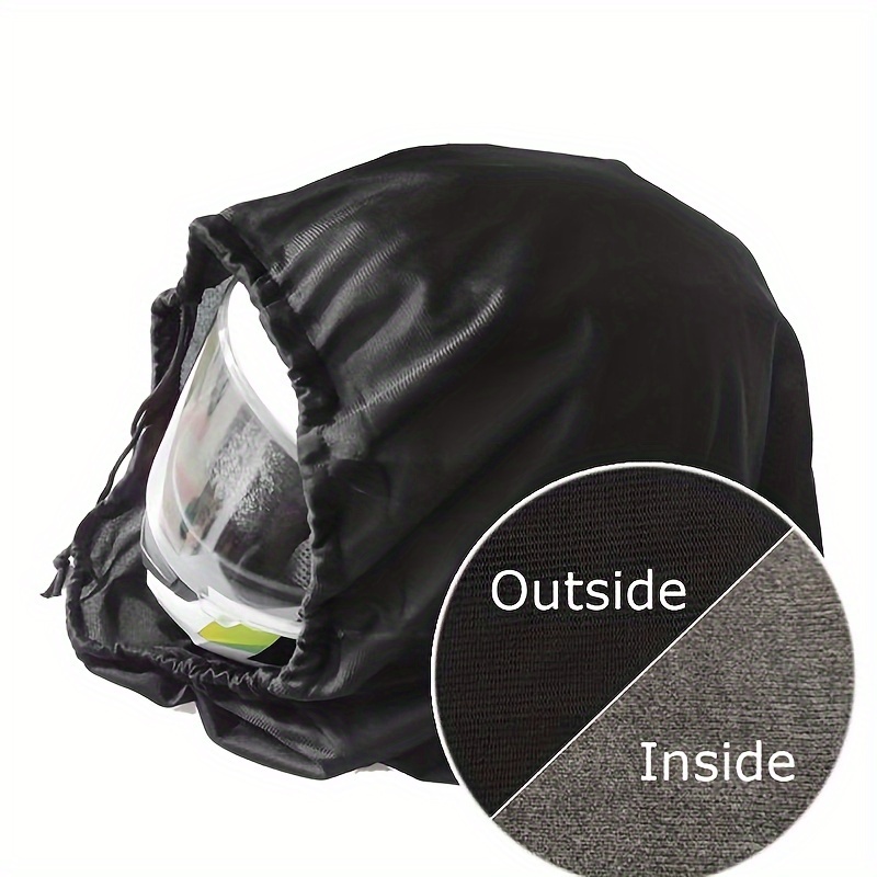 

1pc Drawstring Water Drawstring Pocket Motorcycle Helmet Lid Protect Bag