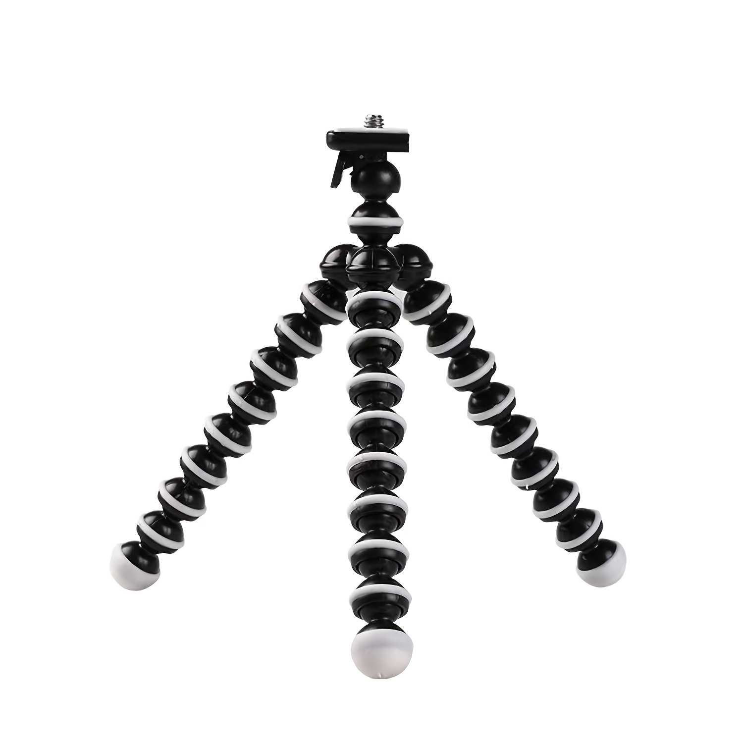 

Compact Octopus Tripod With Handle - Flexible 3-legged Camera Stand, Black & , Adjustable Height, Sturdy Pc Material For Shooting, Accessory | Octopuslike Design | Adjustable Legs