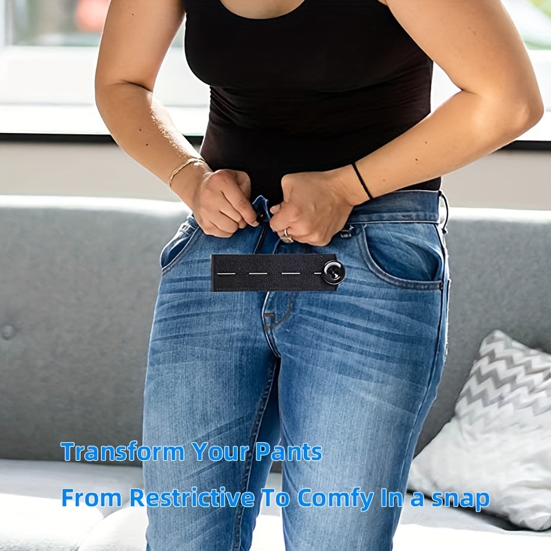 Prolunga Bottoni Pantaloni - 12 Pezzi Regolabili Per Uomo E Donna - Foto 12