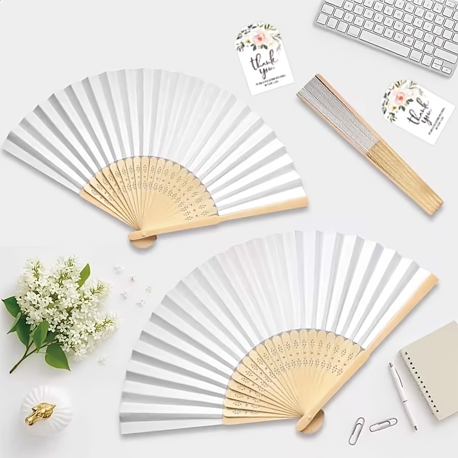 TEMU Gift For Her/him 25pcs 25pcs White Wedding & Party Favor Packs With 5 Transparent Tulle Bags, Bows, Tassels, Greeting Cards & Handheld Folding