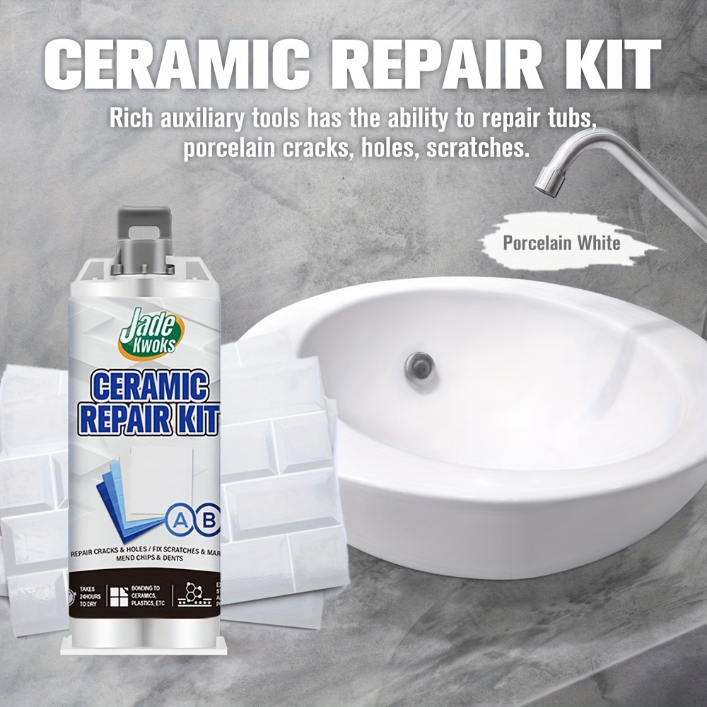 Ceramic Repair Kit Porcelain Tile Hole Crack Gel Temu