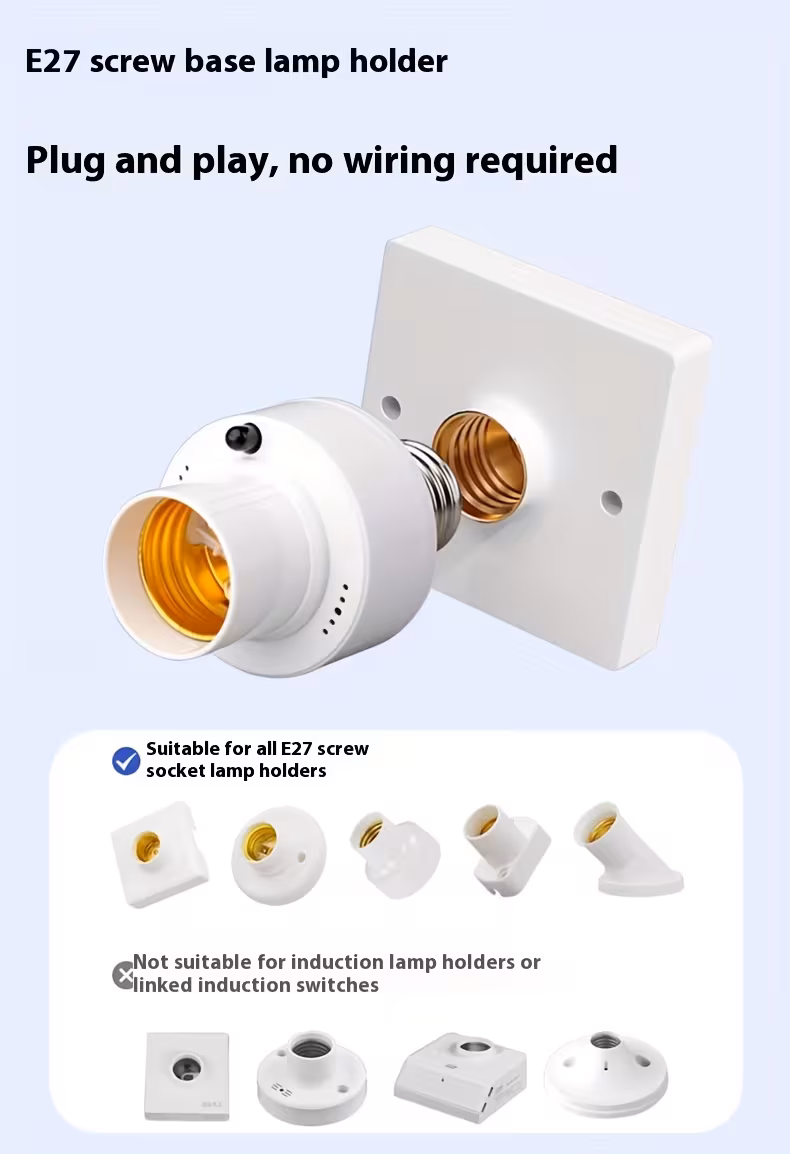 remote control lamp holder with an e27 screw base a versatile timer switch that allows for minute ideal for use in bedrooms living rooms and staircases Product details 1