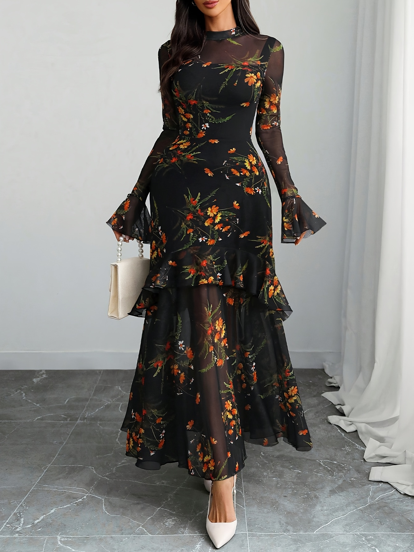 dress with peplum sold on Temu United States