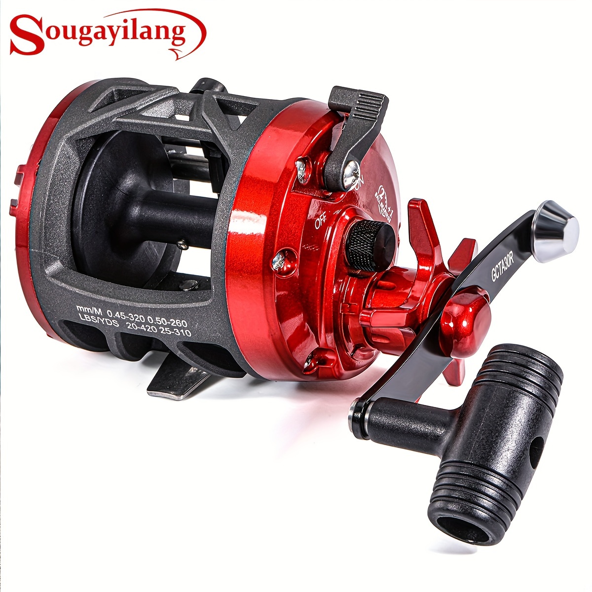 

Sougayilang Trolling - Metal & Abs , For , Bass, | Surf Baitcaster