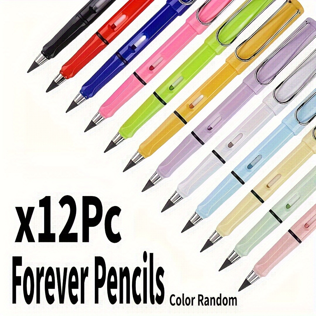 

Eternal Infinity Pencils 12pc Unlimited Pencil Writing Art Painting Stationery Office Supplies