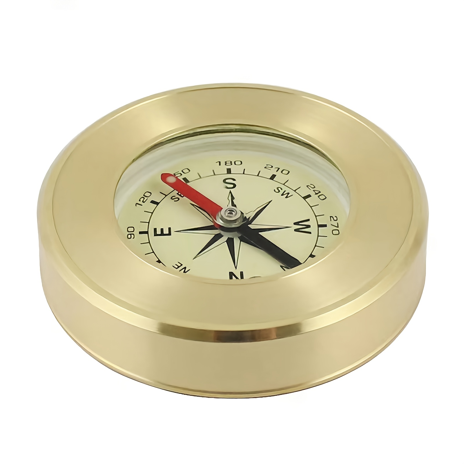 TEMU 1 de navigation portable d'extérieur à monter sur voiture, de poche vintage directionnelle hors route, adaptée aux air, au camping, au cyclisme,
