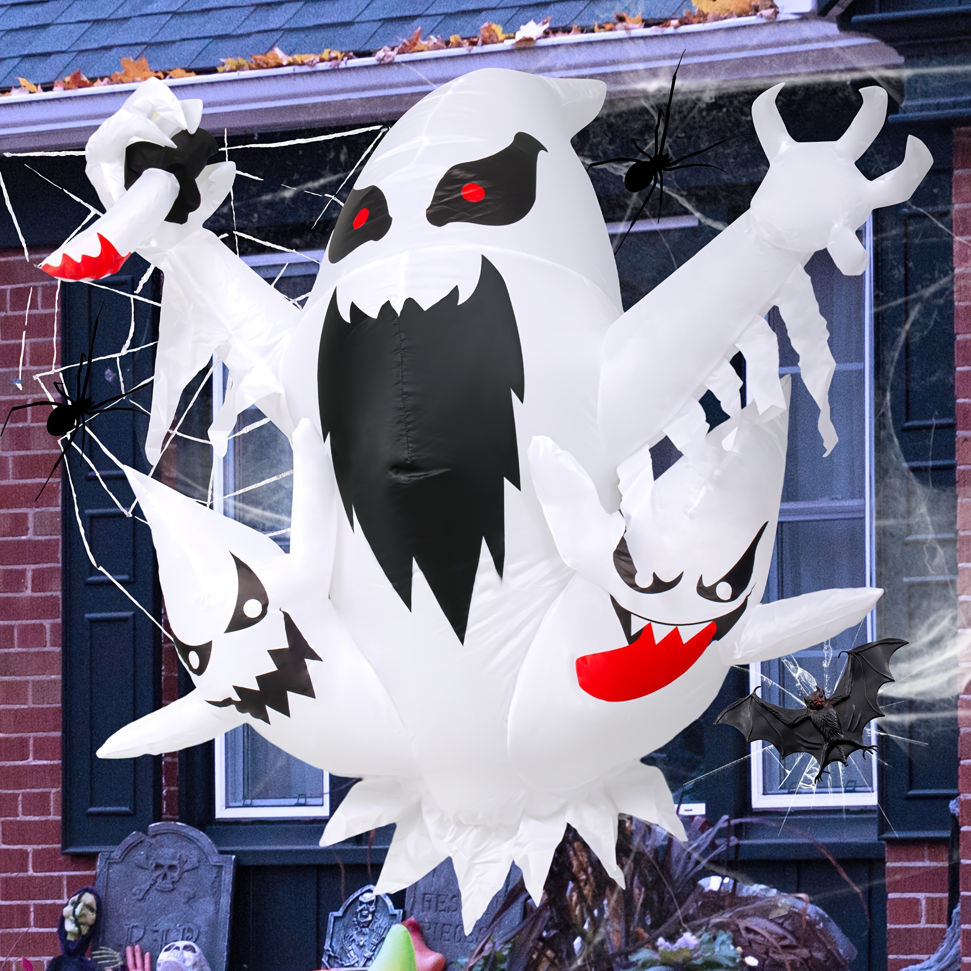 

4 Ft Halloween Inflatables Decoration Out Decoration Led -in