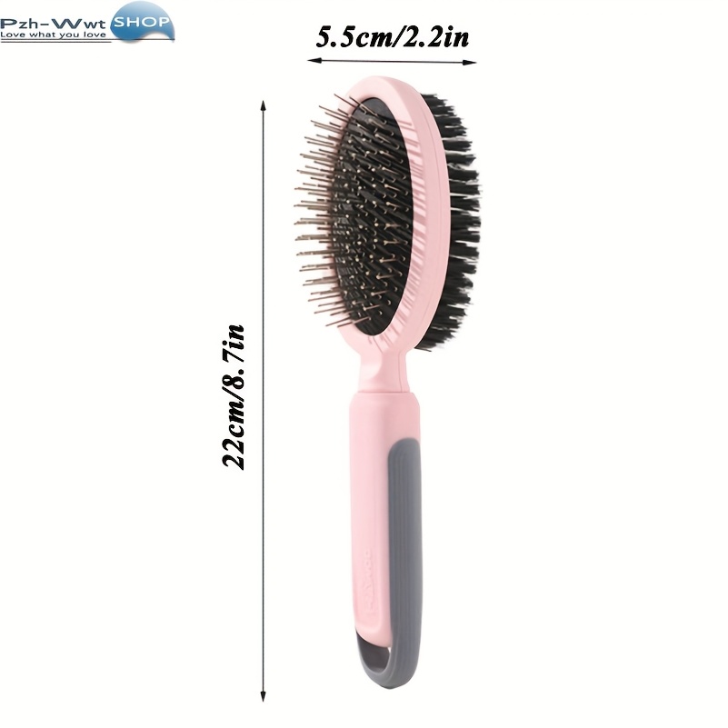 pet double sided   massage comb suitable for bathing hair cleaning lice removal cat and dog universal hair removal   hair comb