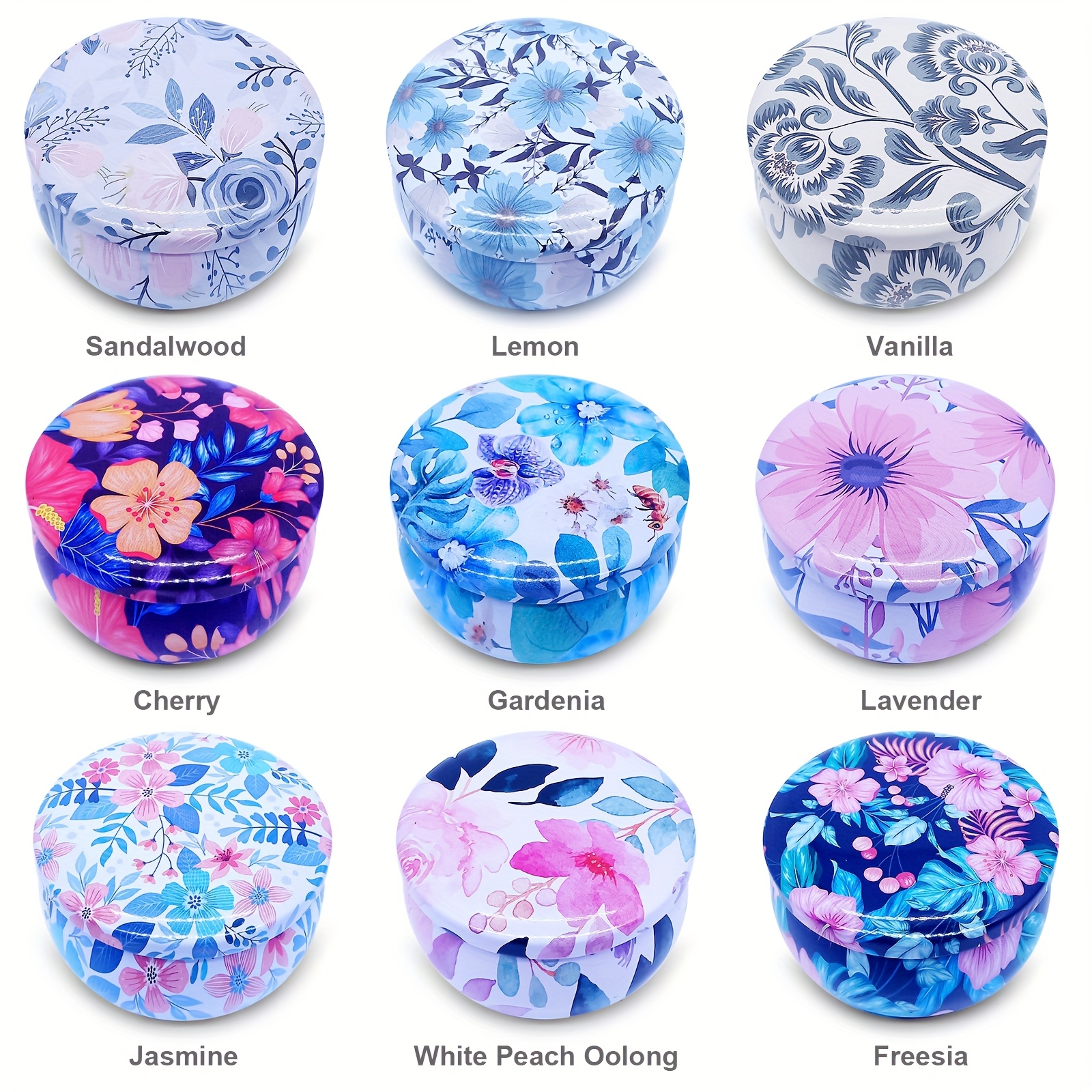 Image of Scented Candles Gift Set Of 9 Packs, Candles For Christmas, Anniversary, Birthday, Valentine's Day, Mother's Day Gifts Idea, Soy Wax Candles