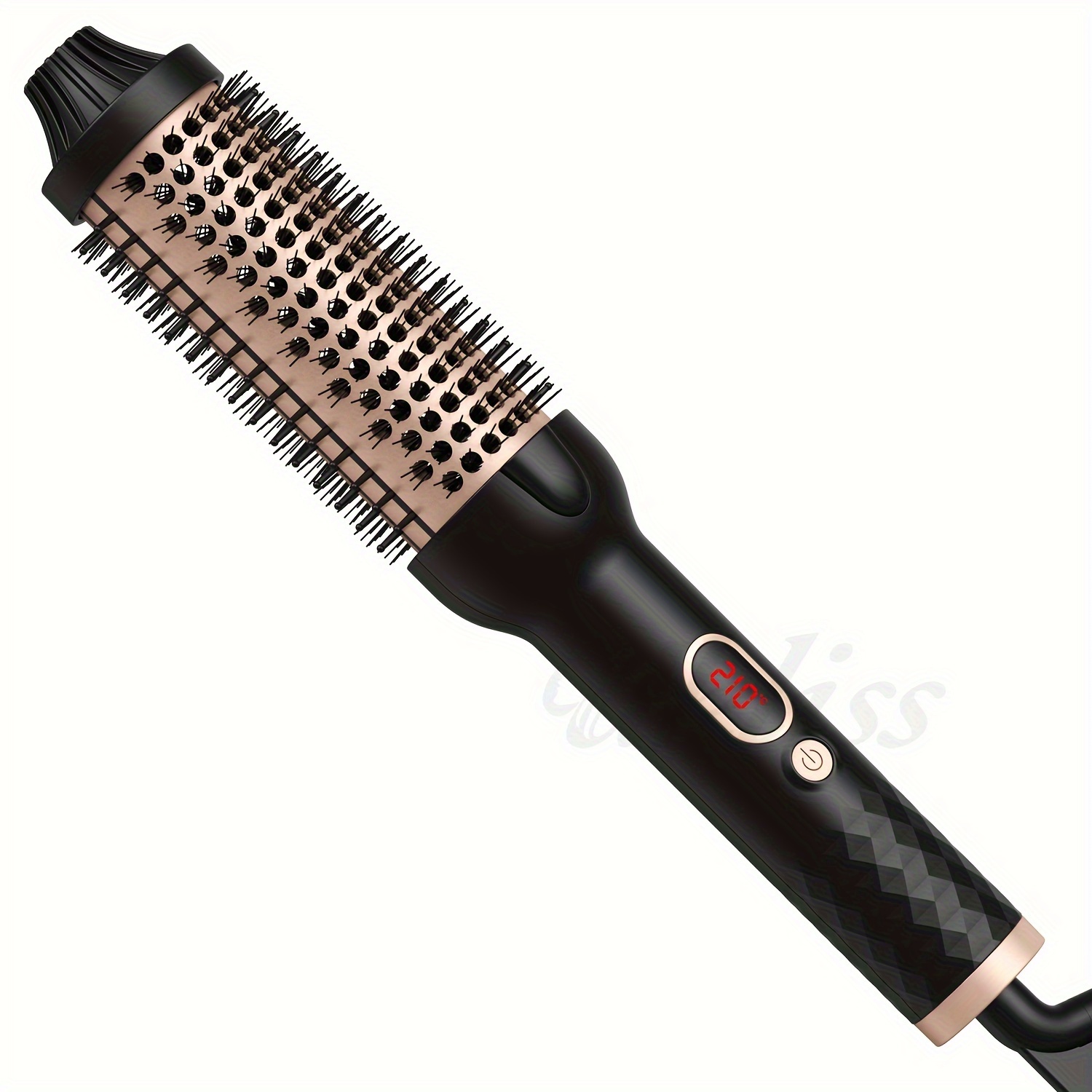 

Thermal Brush 1.5 In Curling Brush Ceramic Curling Comb Volumizing Brush Curling Iron Dual Voltage Travel Curling Iron With Brush