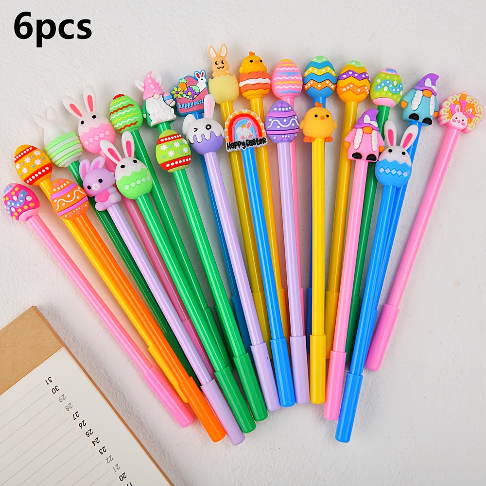 Random 6pcs High-value Neutral Pen, 0.5mm Refill Design, Easy High-value Neutral Pen, Suitable For Back-to-, Daily Use, Office. A Good Back-to-school Gift