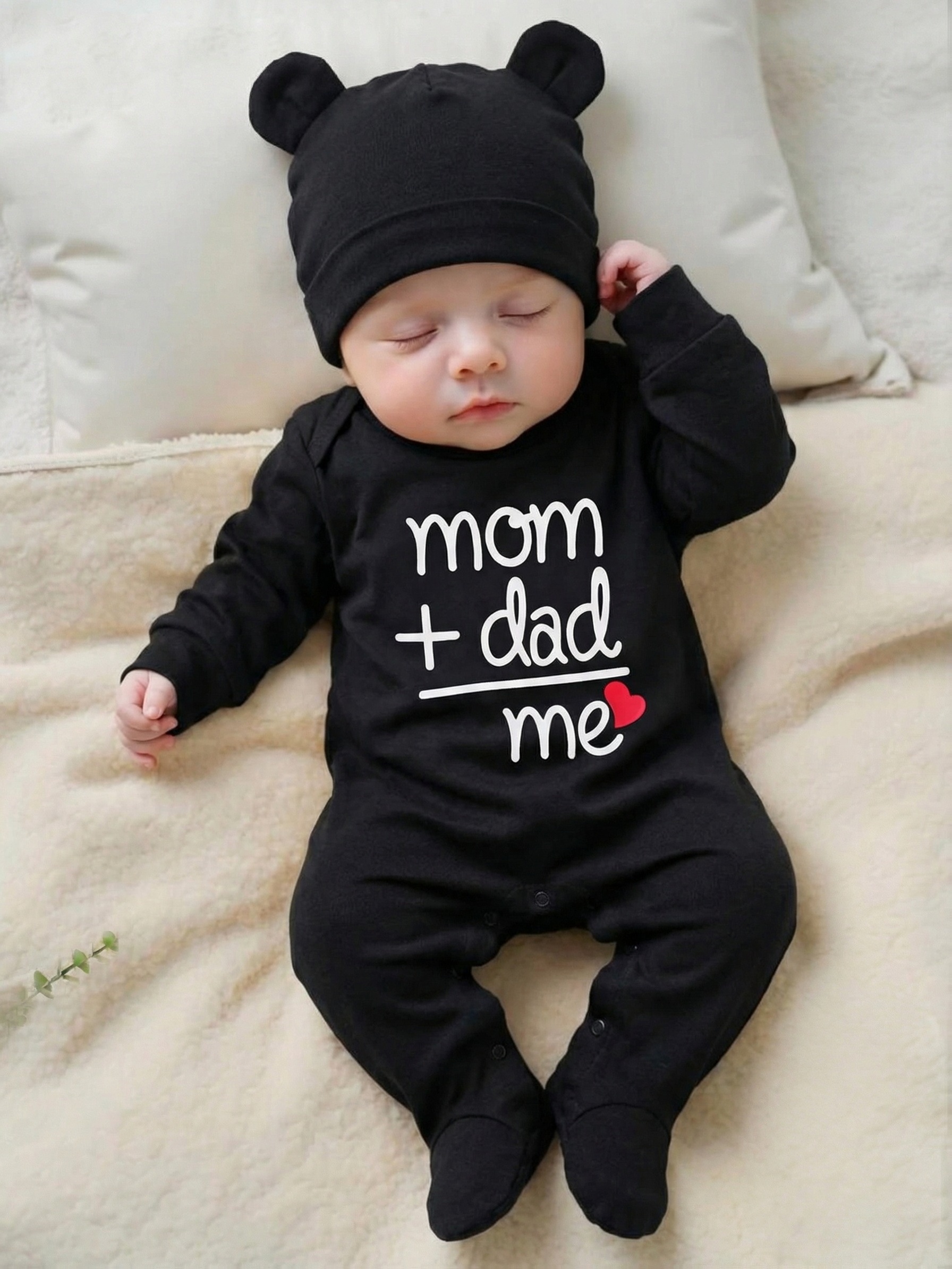 Rompertje met voetjes voor babyjongen