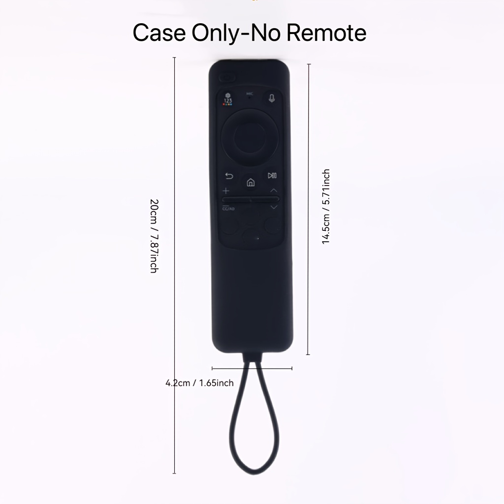 TEMU antideslizante y antipolvo para mando solar de TV for Samsung