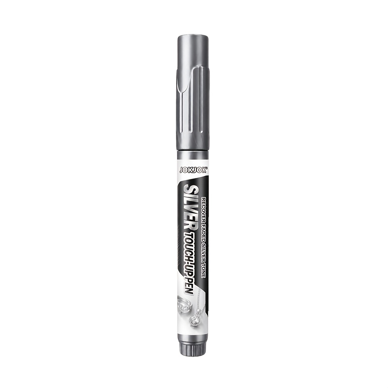 TEMU Jokjok Upgraded Marker Pen, Quick-drying Fine Tip, Used For Metal Scratch Repair, Designed For Cabinet, Door, Musical Instrument, Card, Poster,