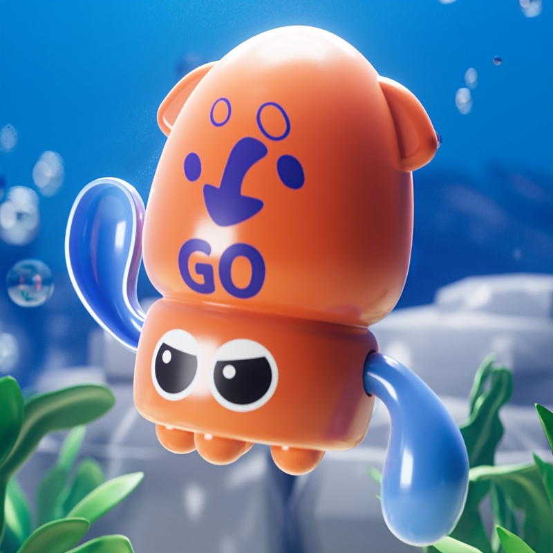 Octopus Bath Toy No Electricity Needed Interactive Water Game for Toddlers