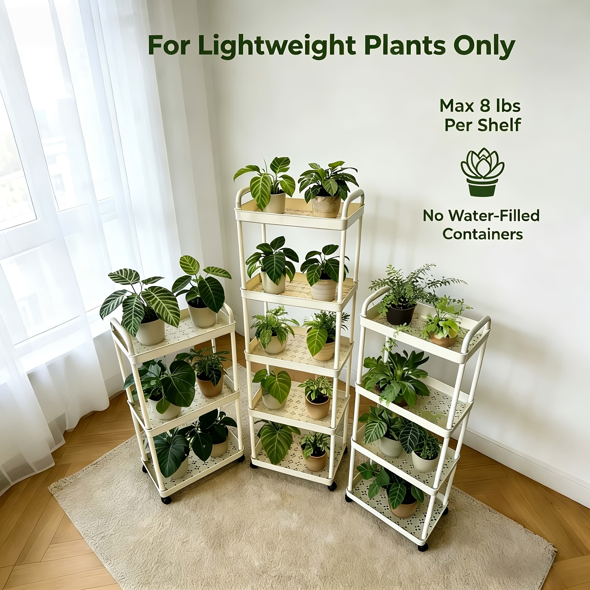 woven plant stand Woven Rattan 17