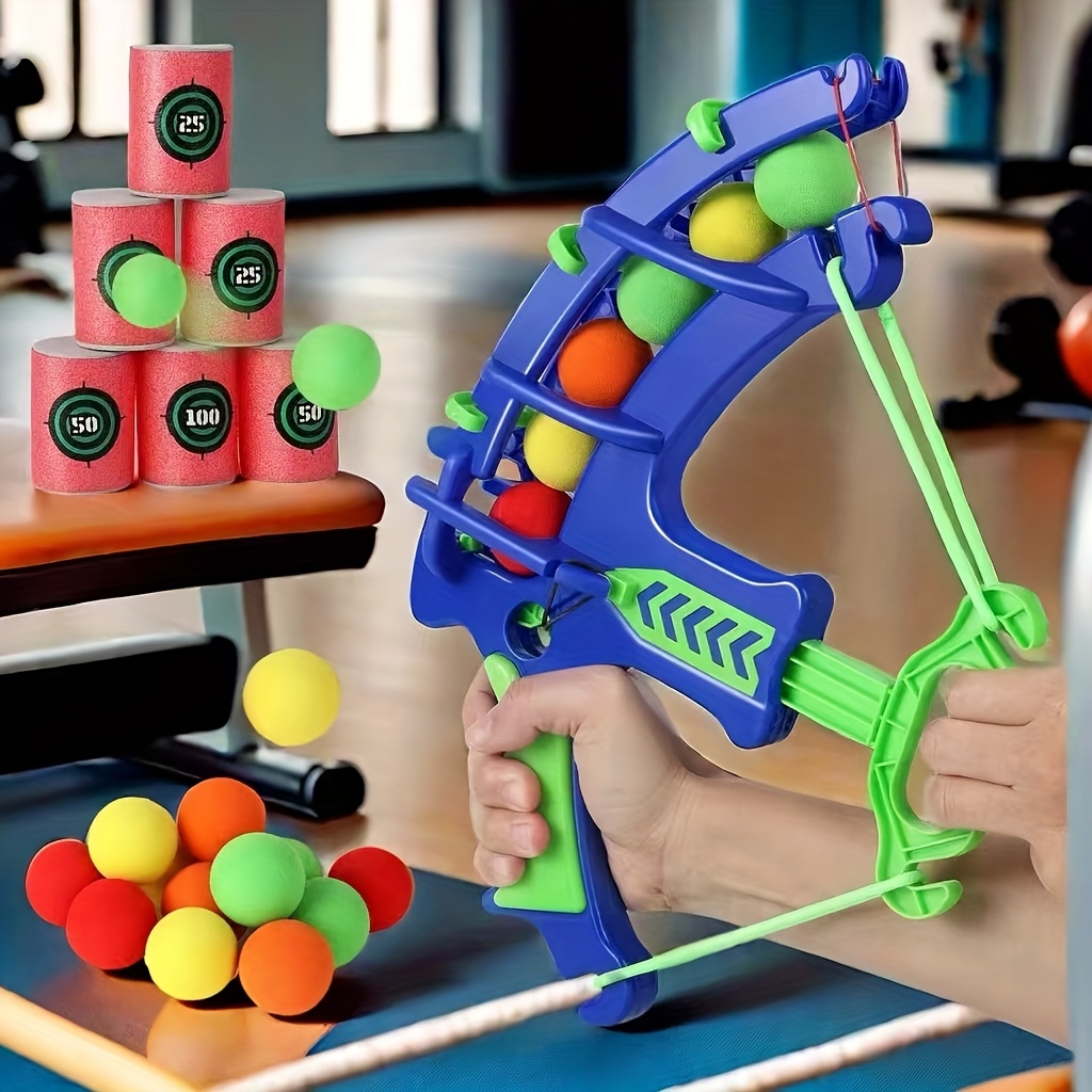 12pcs blue and green   game set with colorful balls indoor   fun and parent child bonding educational soft     halloween christmas gift halloween new years party gift