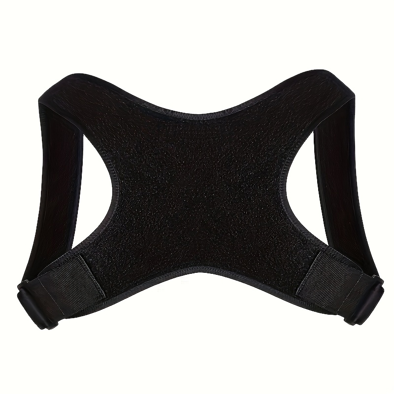 Cinturón corrector de postura ajustable - Soporte ergonómico de la columna cervical, diseño de malla transpirable, no necesita energía, tamaño único que se adapta a todos para uso diario y espalda, cinturón corrector de postura, cinturón cómodo, cinturón seguro