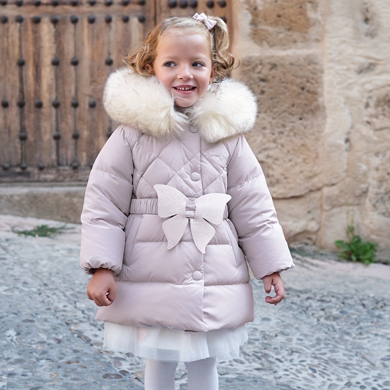 David Bella Down Jacket 2024 Winter Coat for Girls with a Hood