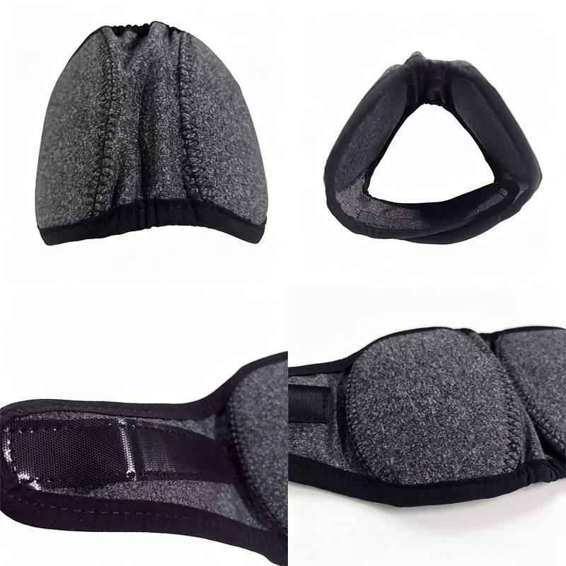 new style earmuffs for pet swimming cold proof adjustable and soft head cover noise reducing ear protection hood for pets Product details 4