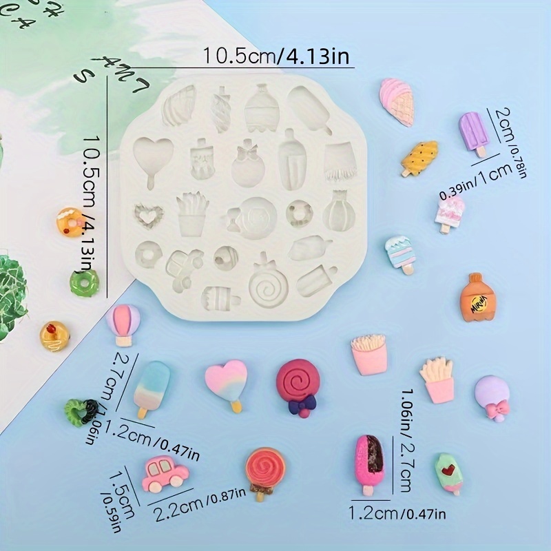 1pc Silicone Resin Mold For Flower Pot Fondant Mold Cake Decorating Tools Chocolate Molds Cupcake Baking Additions
