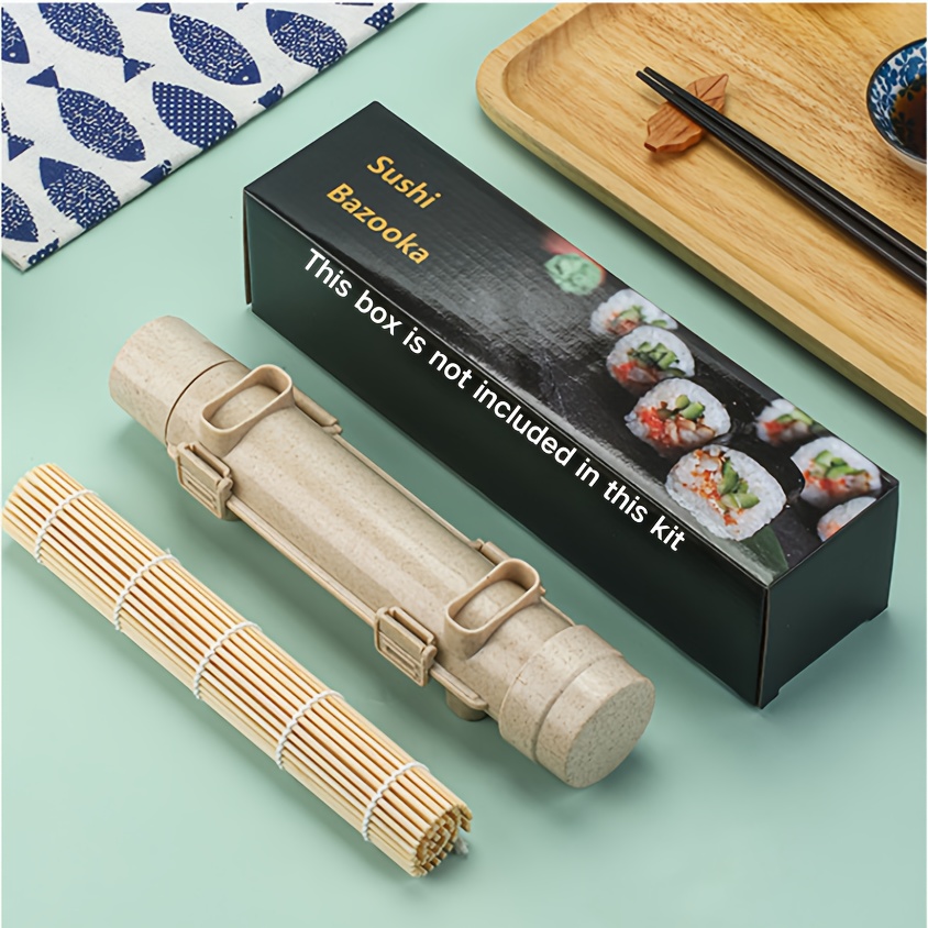 

Making Kit - 2pcs Beginners Sushi Roller Set, Diy Sushi Maker Tools For Kitchen, Sushi Mold Kit For Holidays - Christmas, , Thanksgiving, Valentine's Day, Graduation - No Electricity Needed