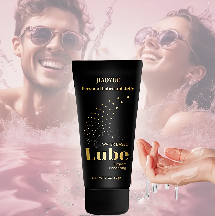 Long-Lasting Large Volume Of Water-Based Lube For Men, Women, And Couples - Gentle, Non-Sticky, And Safe For Toys - Perfect For Intimate Events For Parties 57ml (2oz)