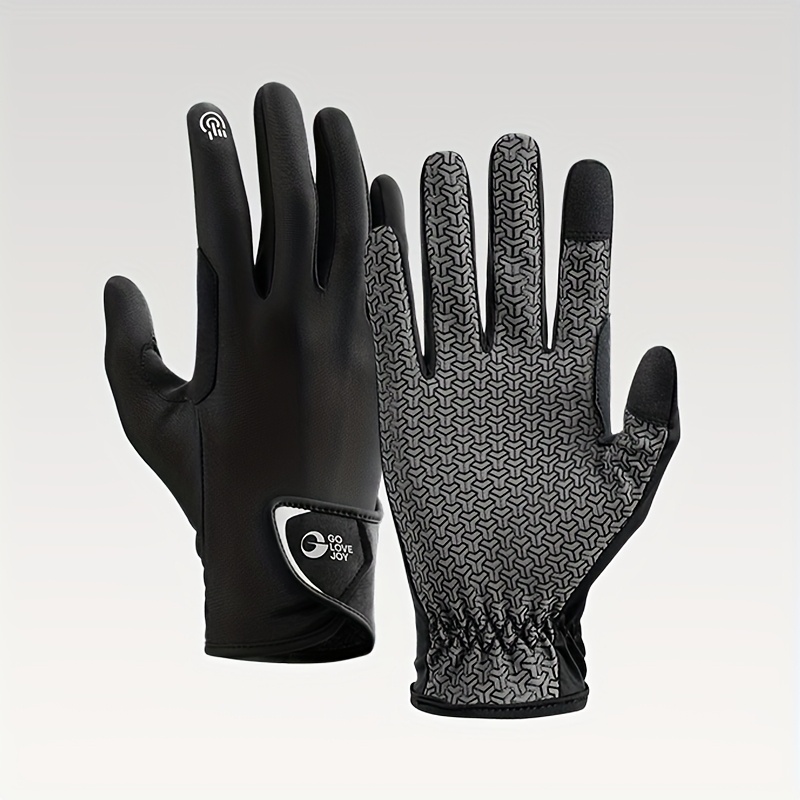 pair equestrian gloves breathable anti slip Temu