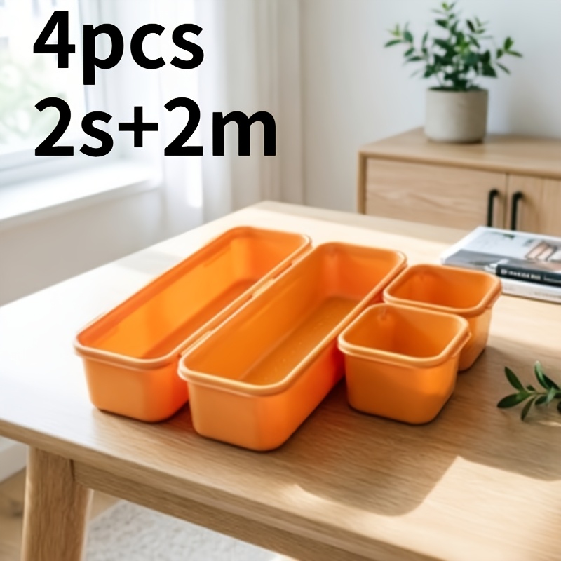TEMU Toolbox Drawer Storage Box Set, Tool Box Finishing Tray, Suitable For Hardware, Parts, Screws, Nuts, And Small Tools Classification Management,