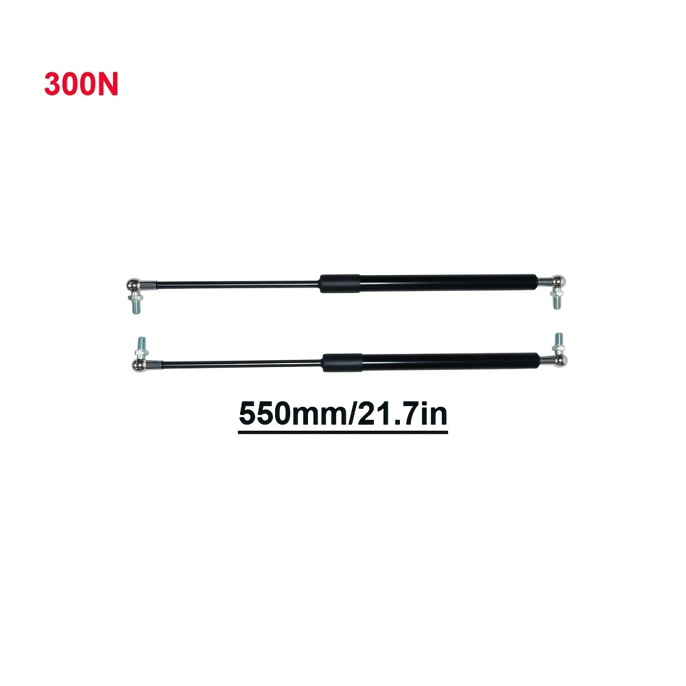 TEMU 2pcs 300n Universal Gas Spring Shock Absorber Hydraulic Lift Support Strut Bar For Rv Bed Car Machine Furniture