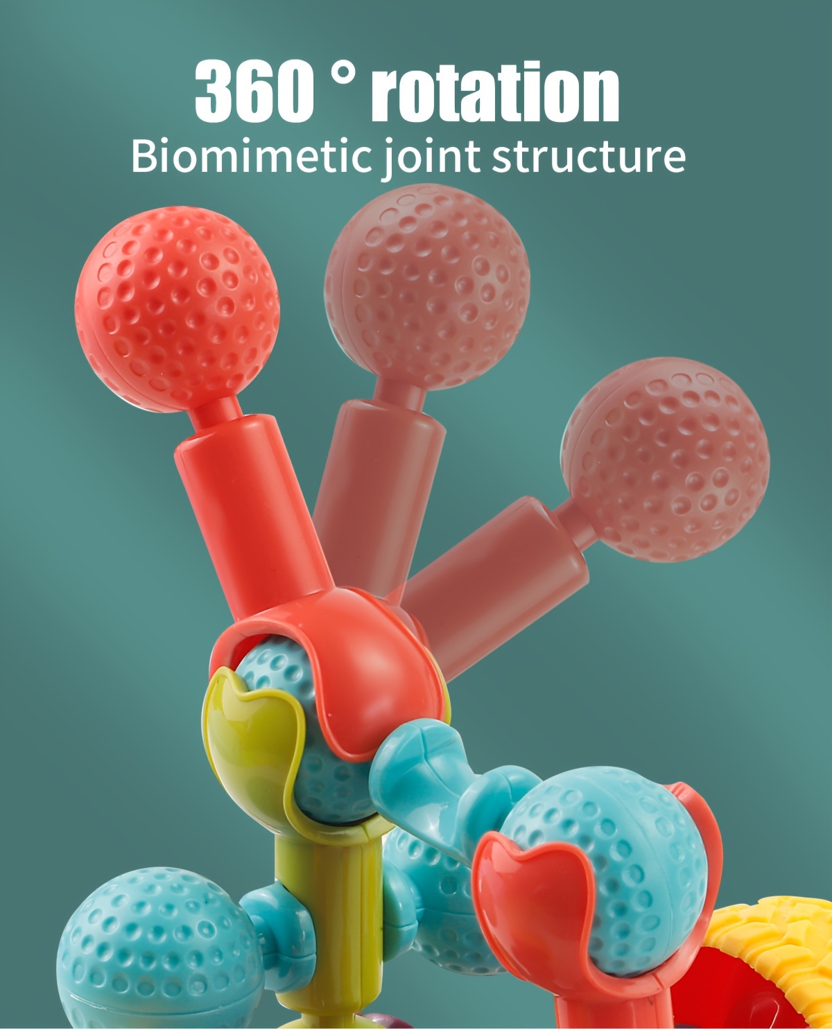 Building Blocks, Articulated Blocks, 50pcs, 95pcs, 190pcs To Construct Toys, Creative And Logical Thinking Development. Christmas/Thanksgiving Day/New Year Gift