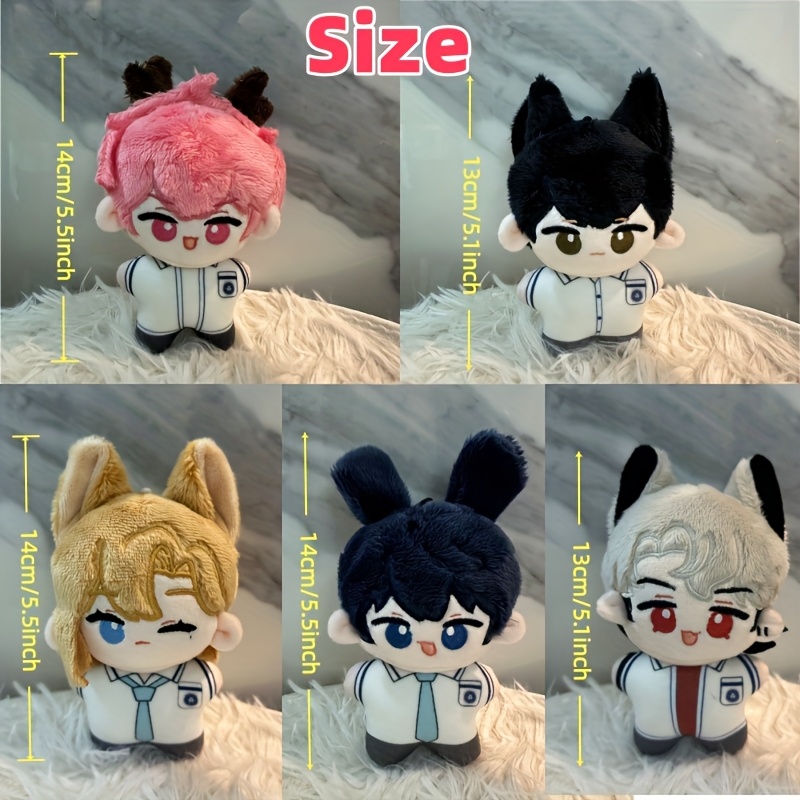 Plave ぬいぐるみ 짱레이브 7-9cm doll 5点　セット cute plave plush doll featuring - Temu Oman