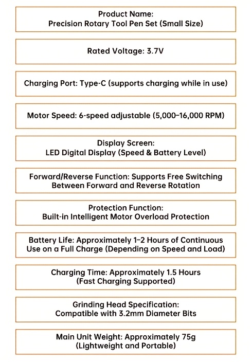 lcd wireless rotating device 6 speed adjustable speed usb quiet fan with   heat dissipation led work light professional for polishing drilling and carving Product details 3