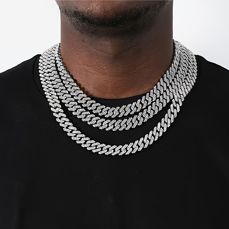 Cuban link deals chain vvs diamonds