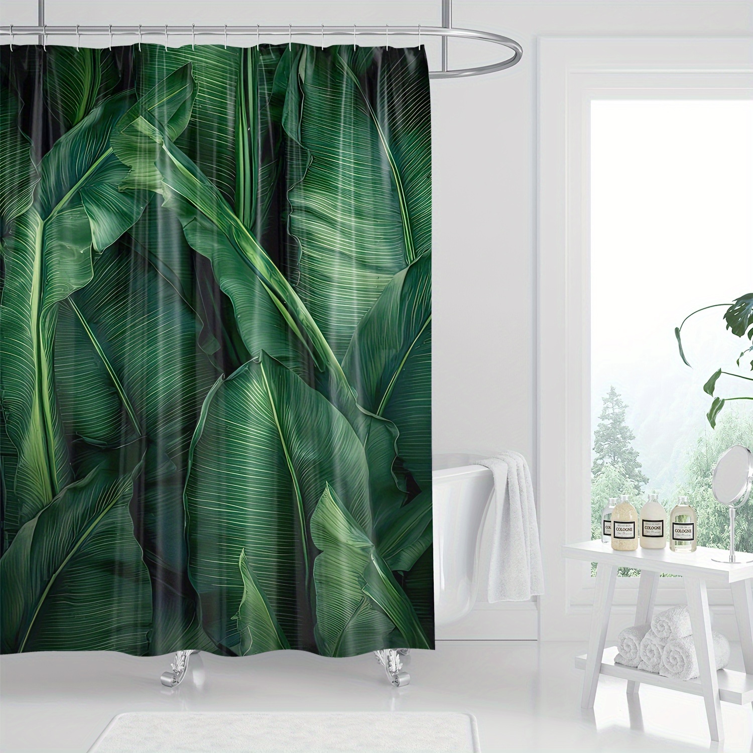 

1pc, Shower Curtain, , , Bathroom Decor,