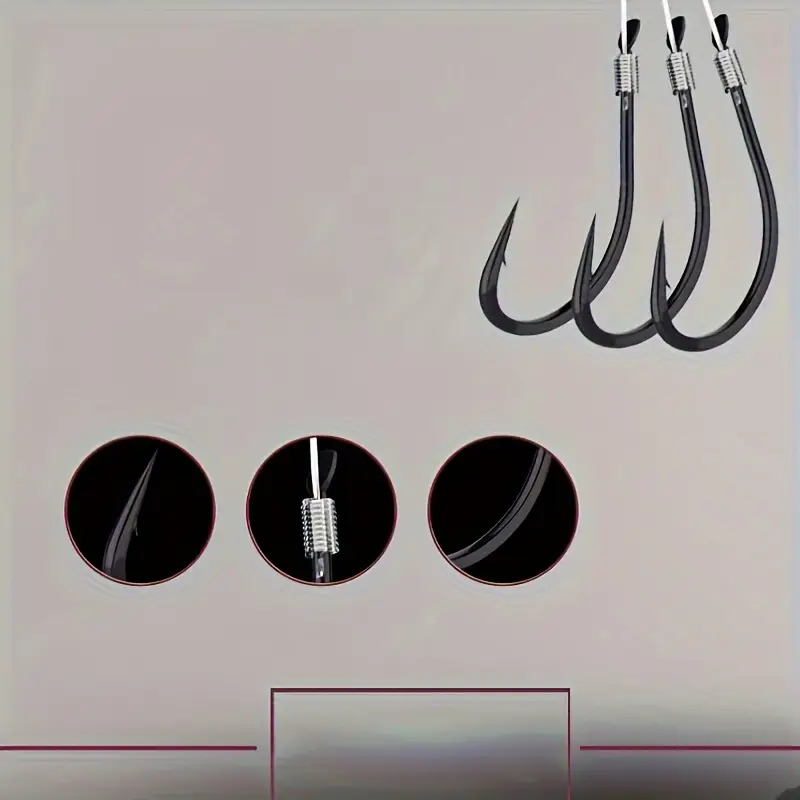 t knot 3pcs bundle hook fishing components black matte ise - Temu Georgia t knot 3pcs bundle hook fishing components black matte ise - Temu Georgia