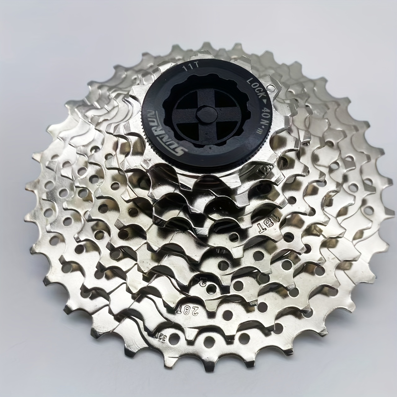TEMU 1pc Bicycle Freewheel, 11-32t Cassette -speed Freewheel, Hc260 Steel Material, Suitable For Mountain Bikes