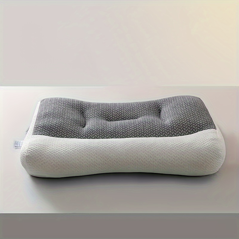 1pc super ergonomic orthopedic contour pillow expertly crafted with precision support for ultimate neck shoulder relax embrace your dreamiest nights of deep restful sleep ultimate relaxation for neck shoulder bliss