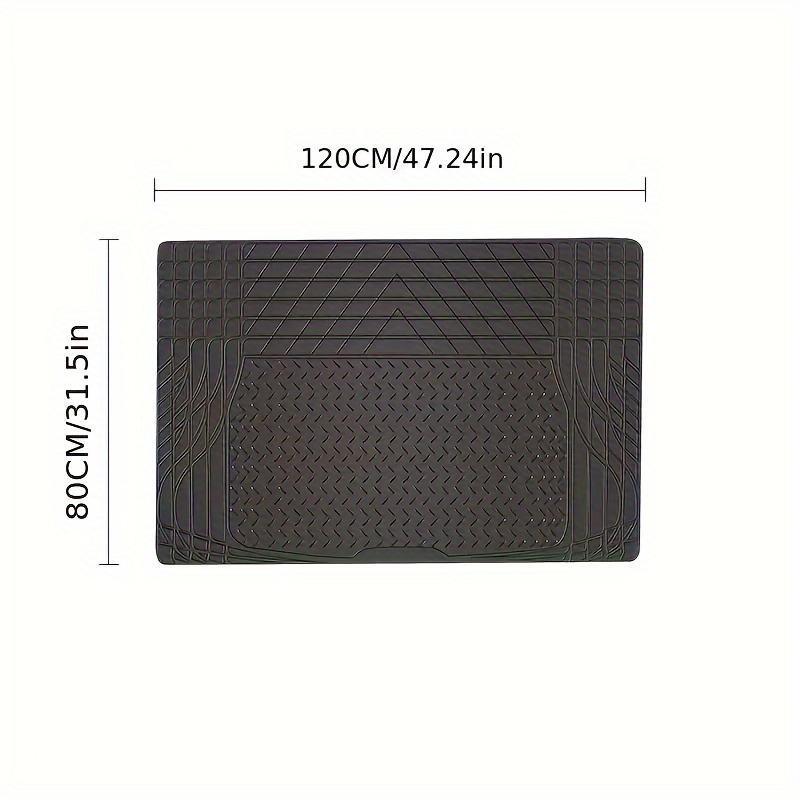 TEMU -fit Pvc Liner For Car Trunk - , Durable Pad Cut-to-size