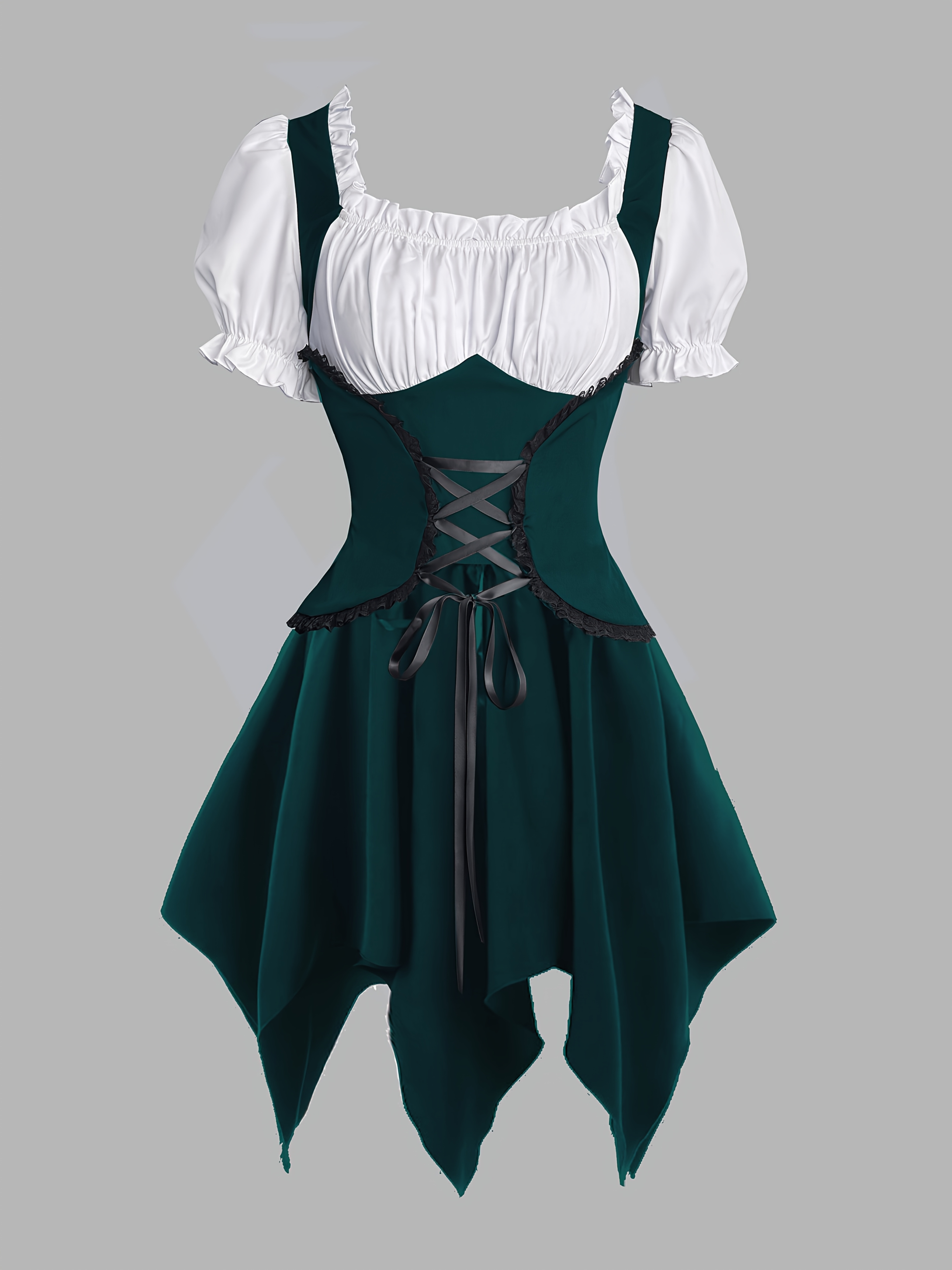white christmas dresses Green Evil Queen Coat – DraculaClothing