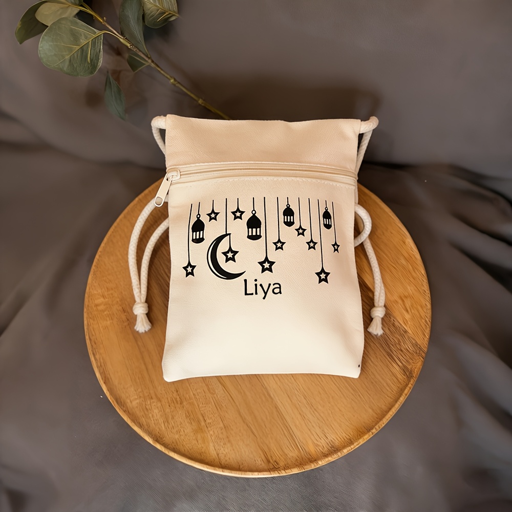 E-shop Personalisierte Namenslaterne Ramadan Mubarak Tasche Bayram Kesesi Frohes Eid al-Fitr Muslimisch Islamisch Ramadan Kareem -Dekoration für Sohn
