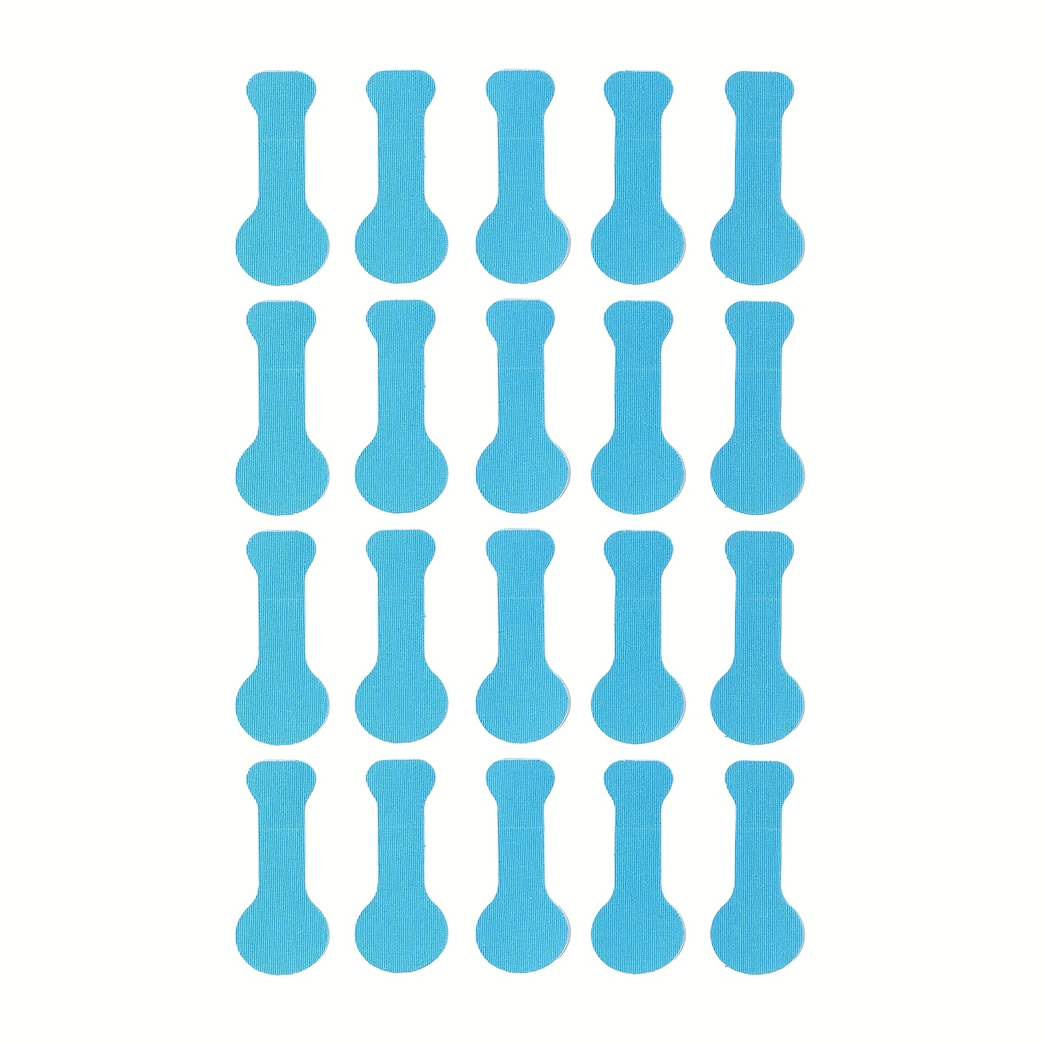 Image of A Set Of 20 Colorful Toe Stickers, Toe Muscle Patches, Athletic Tape, And Toe Covers