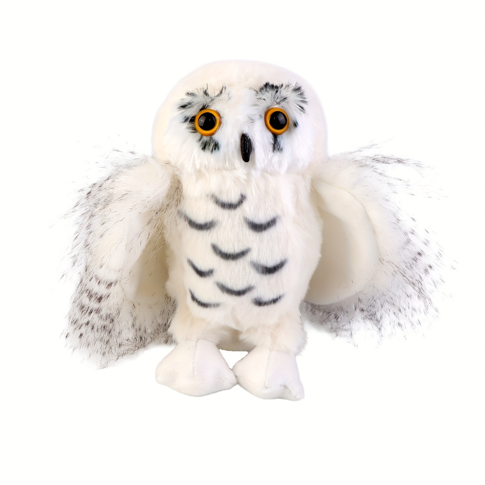 

18cm/7.08inch Cute Snowy Owl Stuffed Animal Plushie, Brave Boy's And Girl's Room Owls Plush Decor, Kids Gifts For Birthday Valentine Christmas
