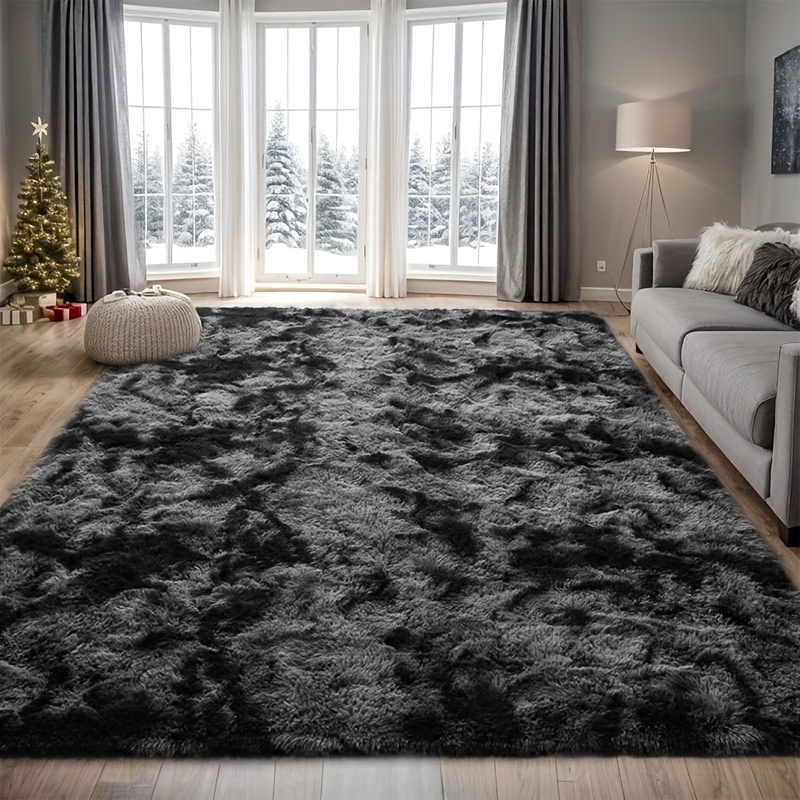 

1 Tie-dye Fluffy Rug, Rug, , And , Suitable For And , Décor, Rug