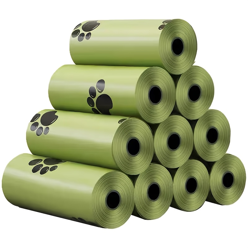 TEMU 10 Rolls Pet Waste Bags, Thickened Leak-proof Bags Pet Waste Bags For Pet Cleaning Supplies